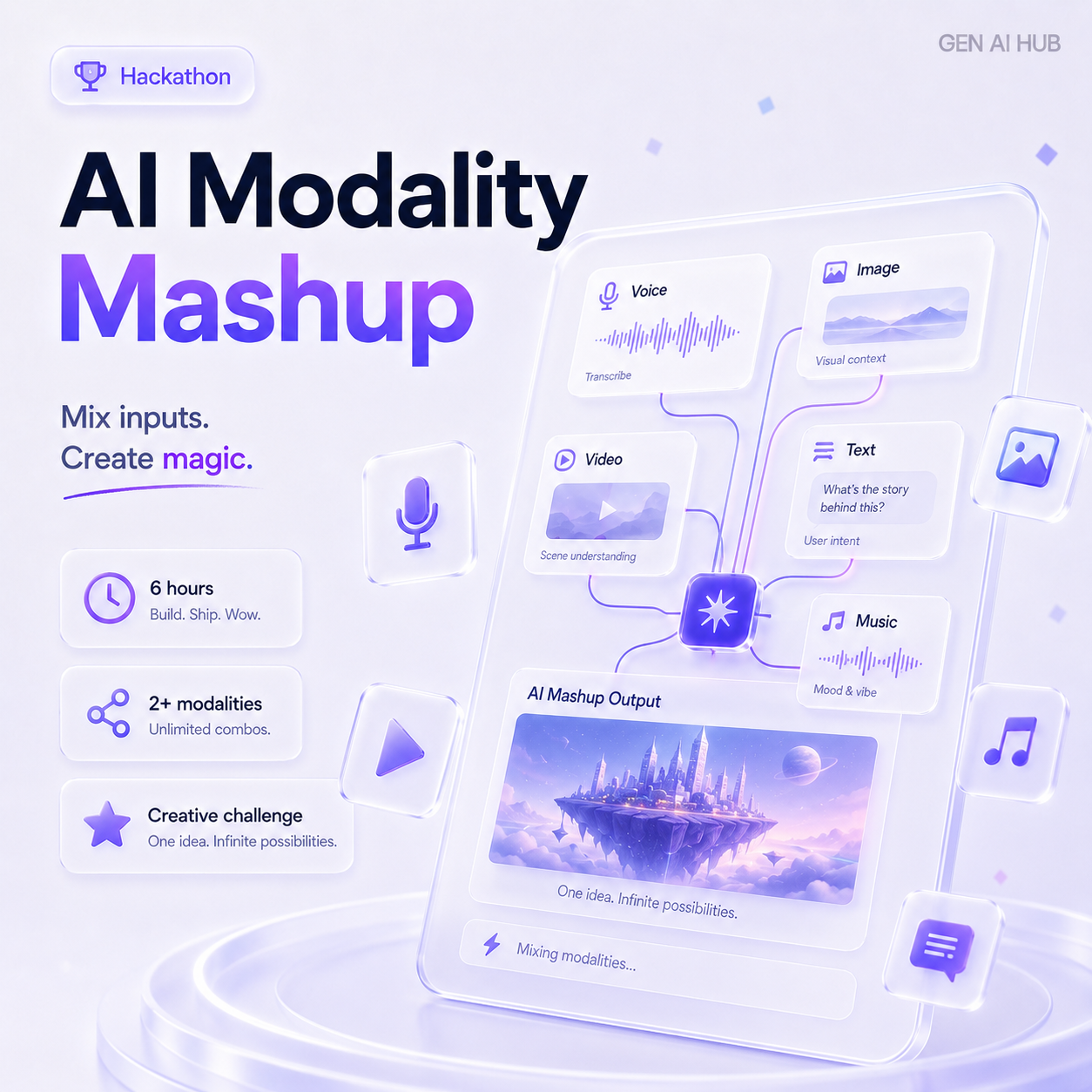 🏆 Hackathon: AI Modality Mashup