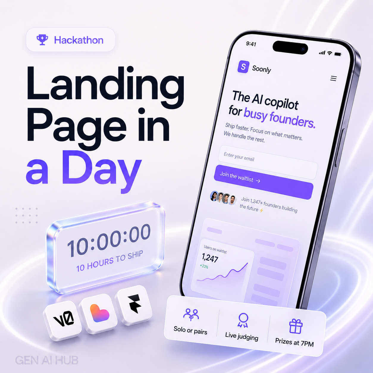 🏆 Hackathon: MVP & Landing Page in a Day
